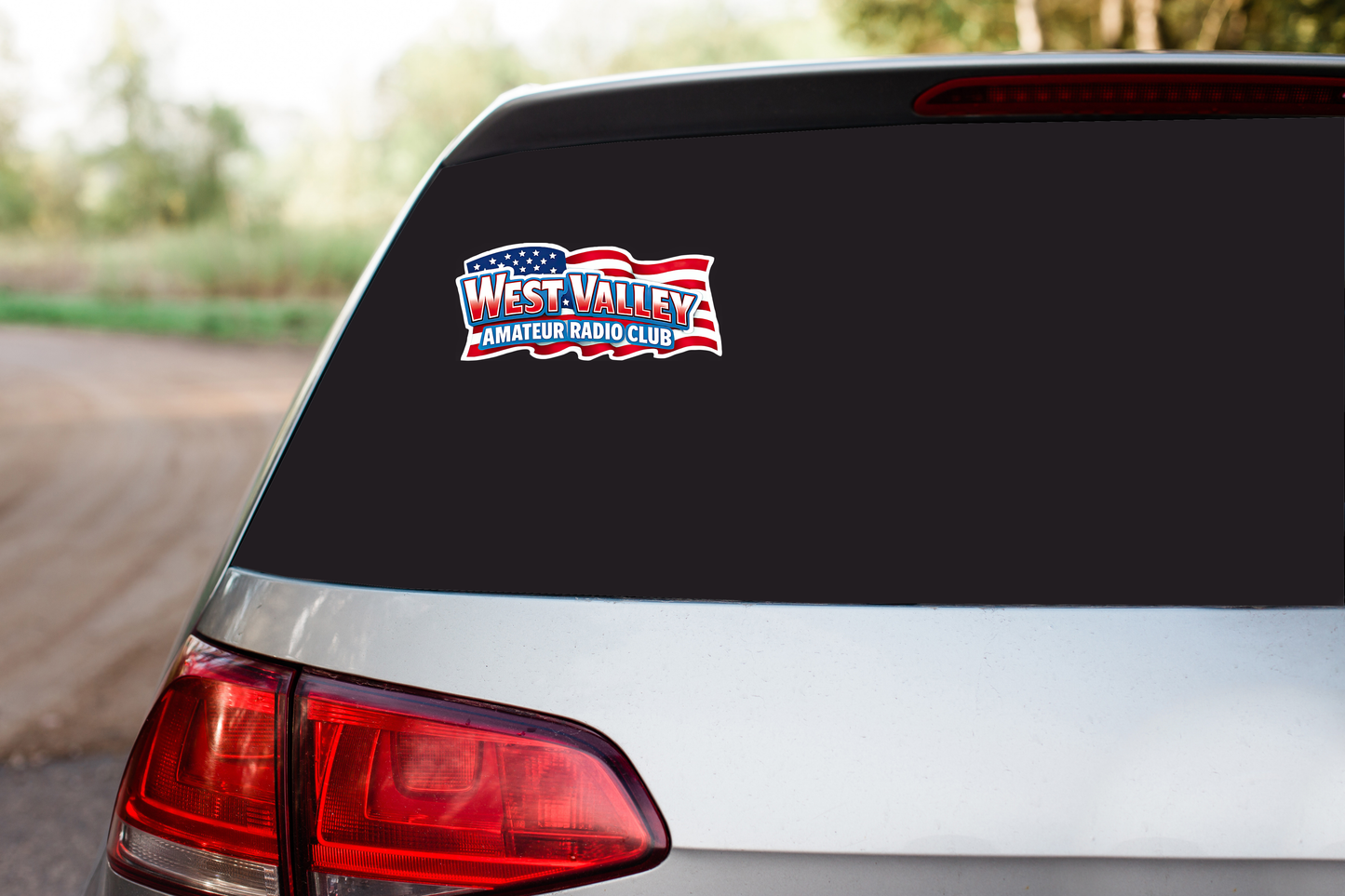 West Valley Amateur Radio Club vinyl sticker
