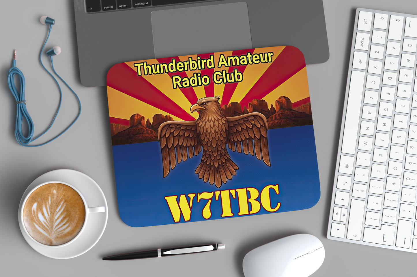 W7TBC Thunderbird ARC Mousepad