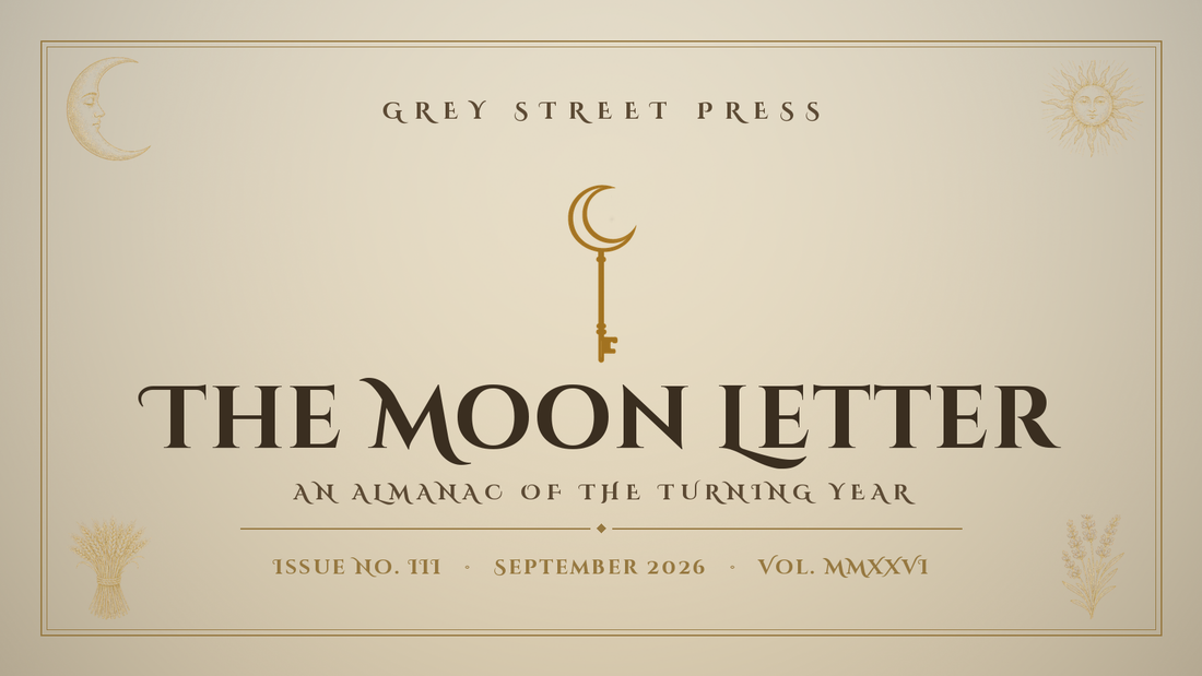 The Moon Letter Is Here: September's Almanac of the Turning Year