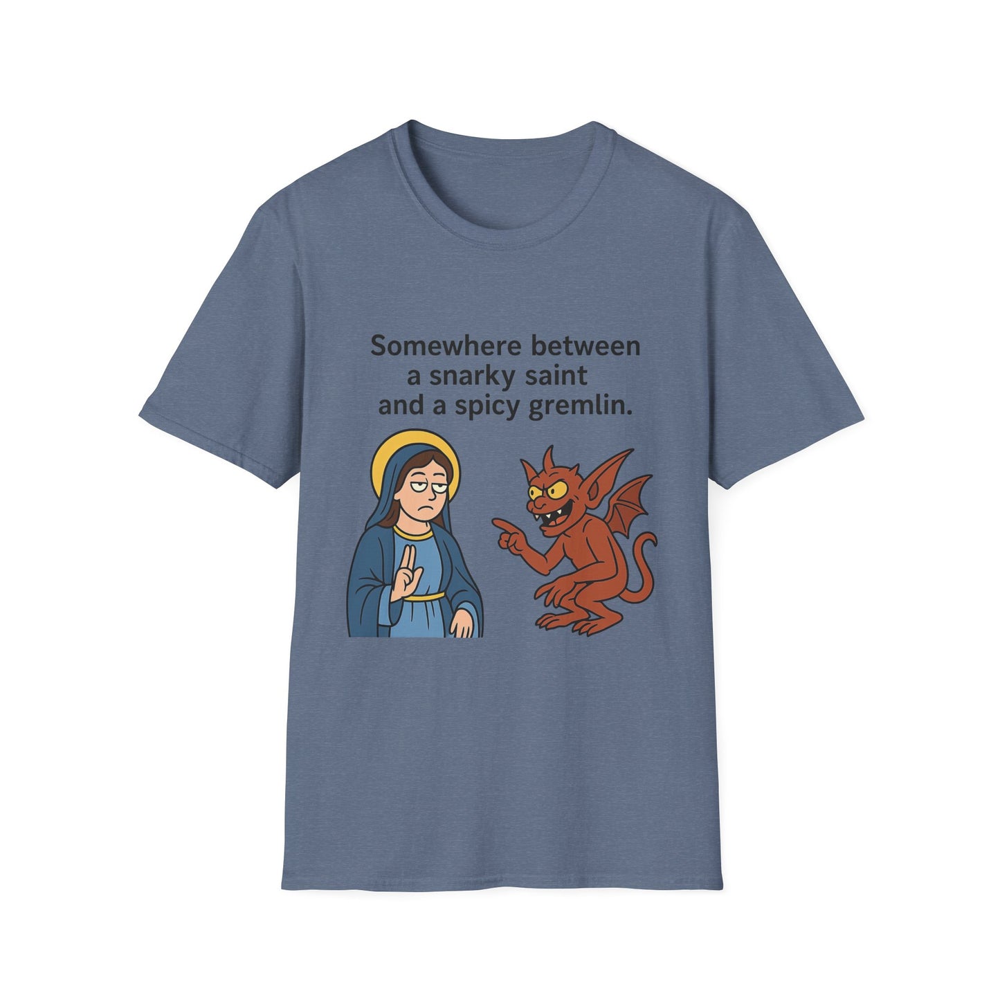 Snarky Saint x Spicy Gremlin Unisex T-Shirt