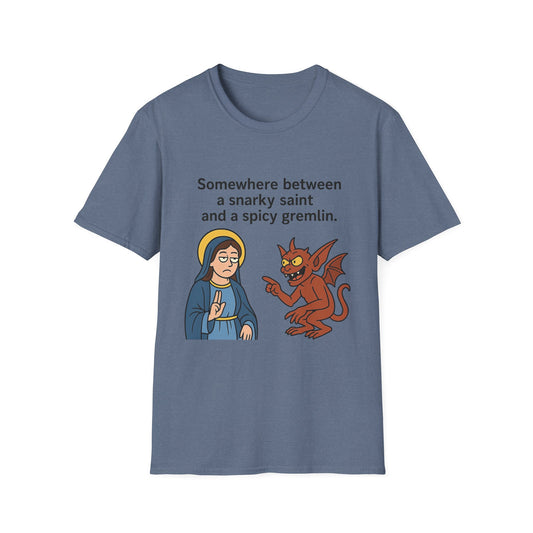 Snarky Saint x Spicy Gremlin Unisex T-Shirt