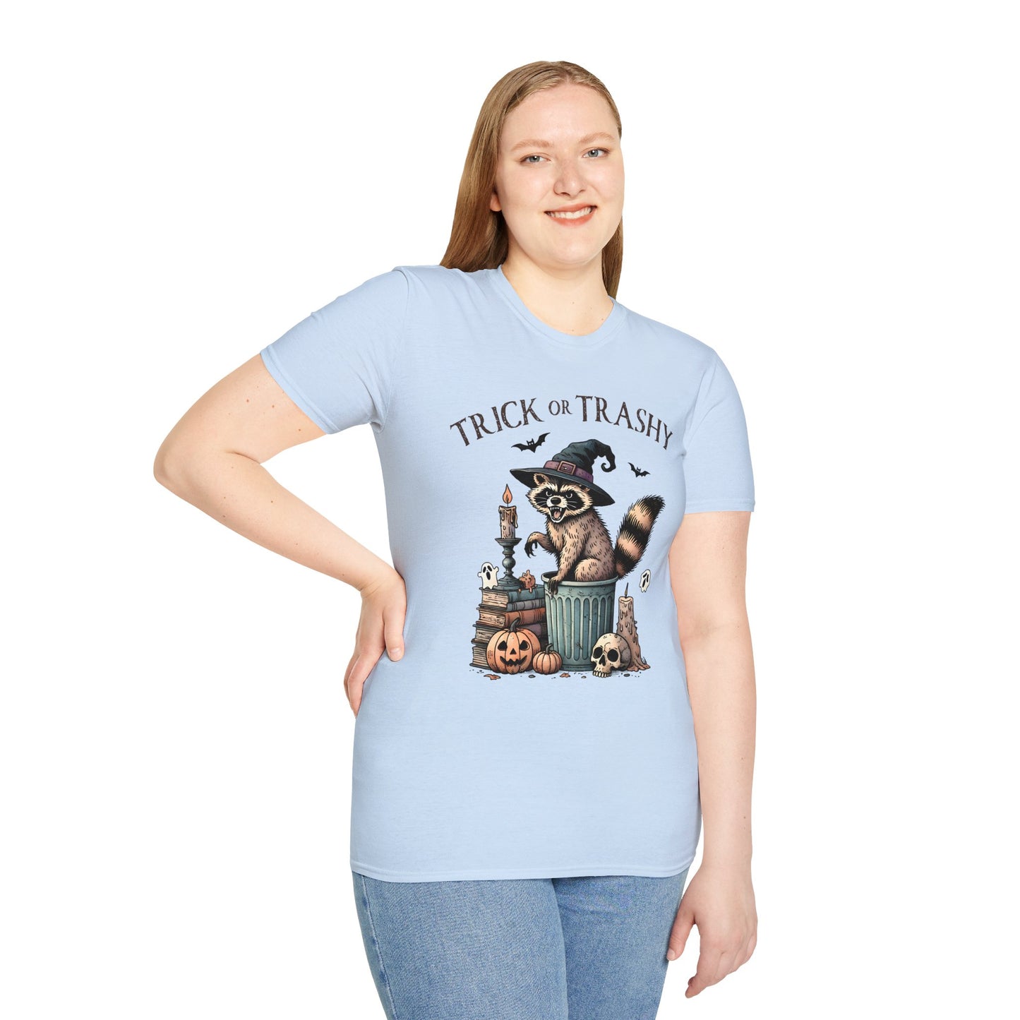 Trick or Trashy - Unisex Softstyle T-Shirt