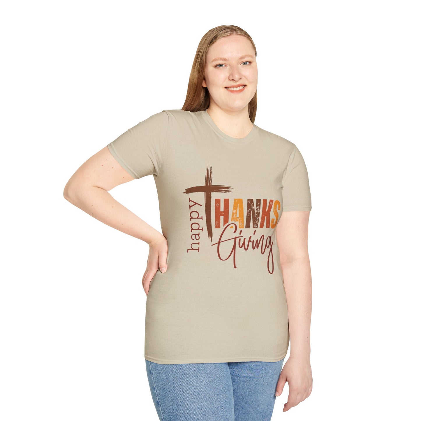 Grateful Thanksgiving Tee, Celebrate with Family, Fall Apparel, Harvest Festival Shirt, Religious Thanksgiving Gift, Autumn Wardrobe