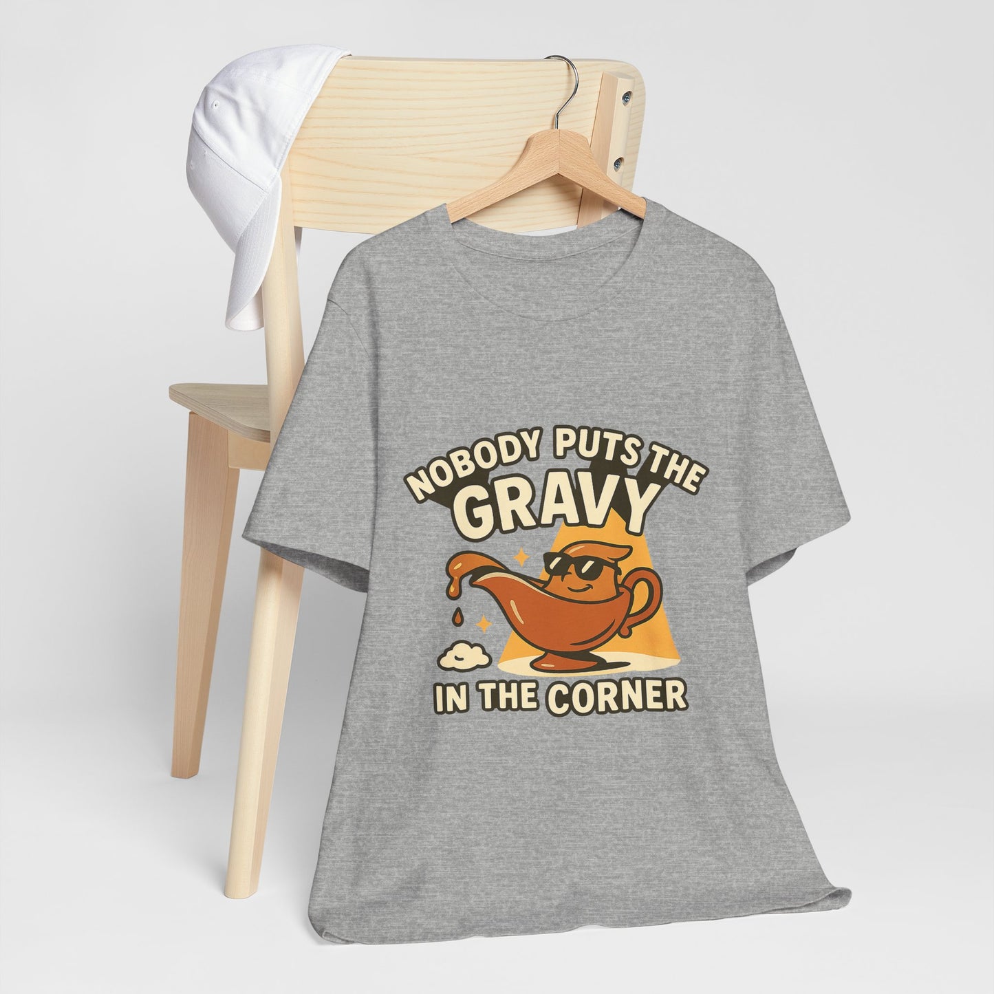 Nobody Puts the Gravy in the Corner – Thanksgiving Parody Tee