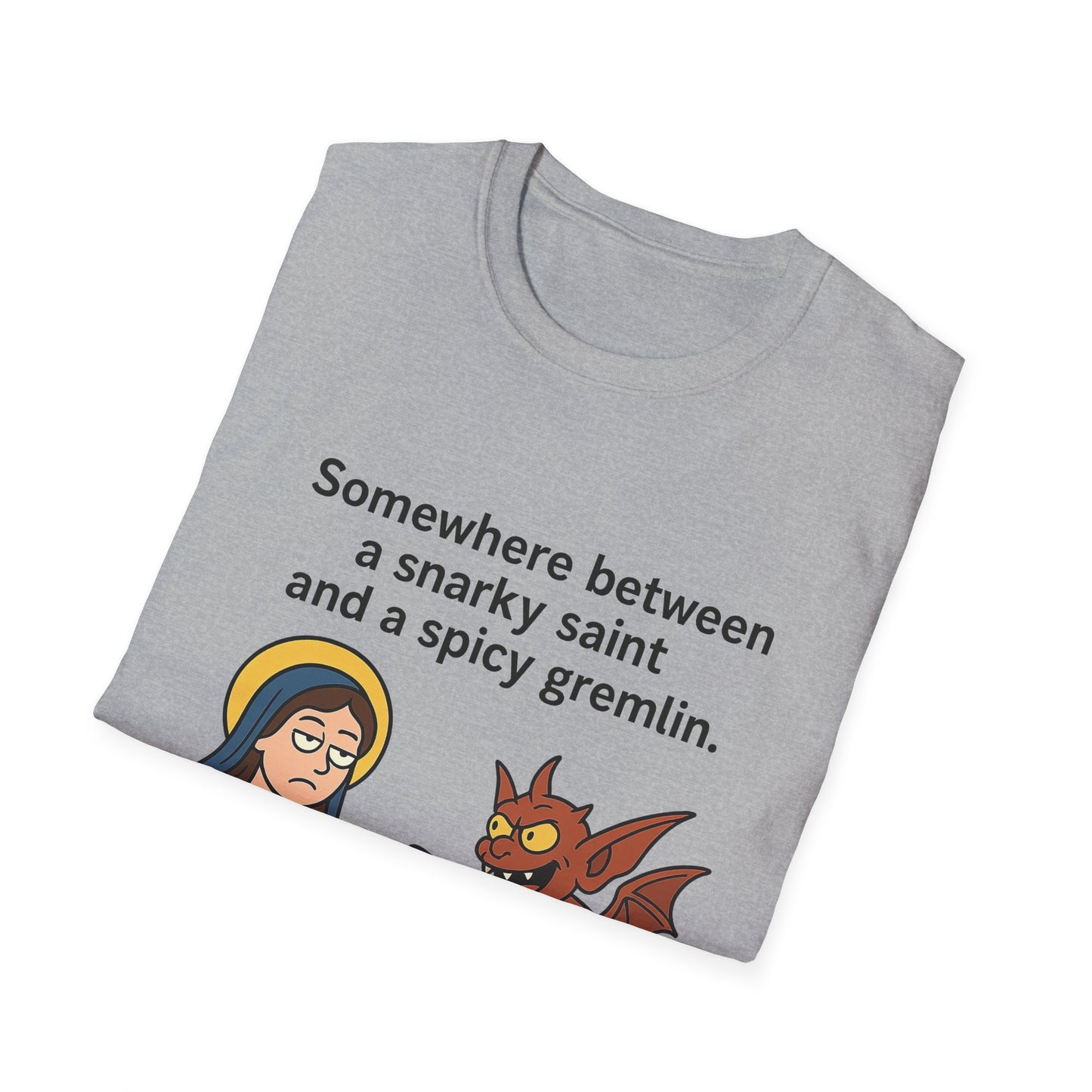 Snarky Saint x Spicy Gremlin Unisex T-Shirt