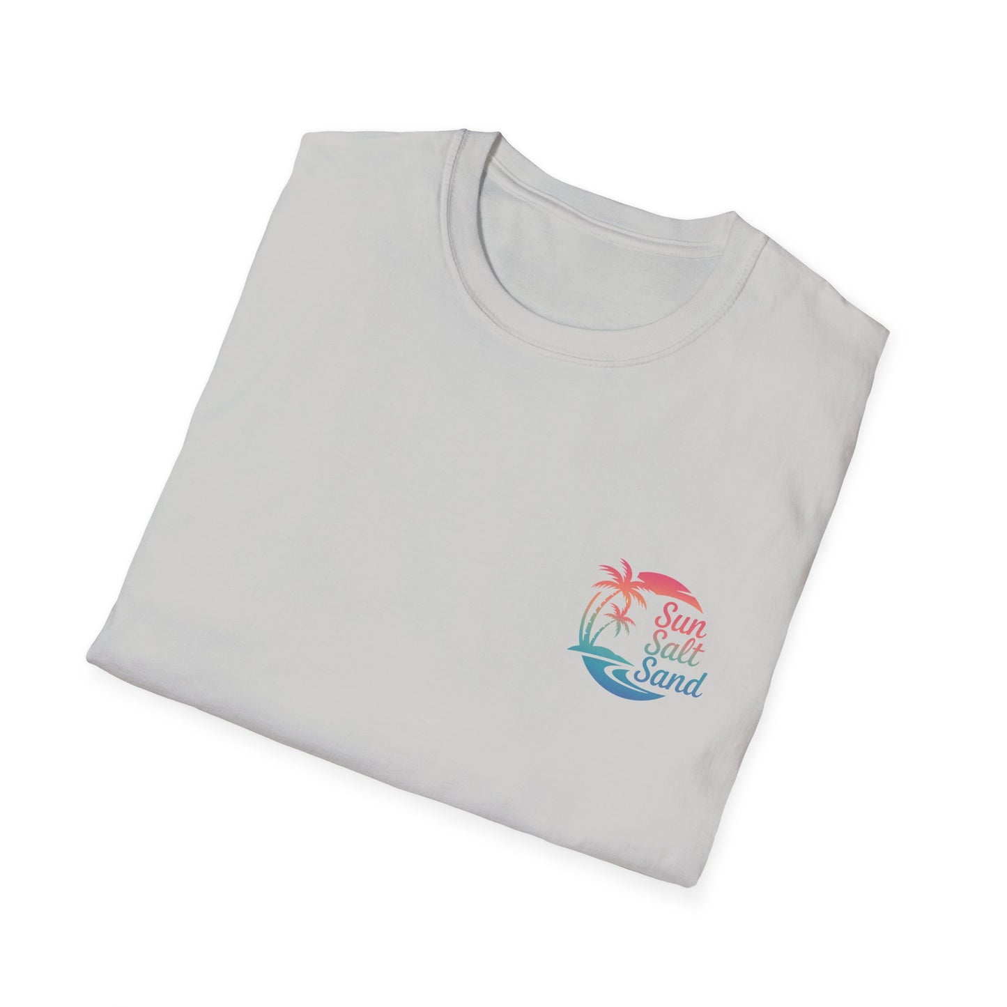 Mermaid Vibes  Sun • Salt • Sand — Coastal Vibes Pocket-Back T-Shirt | Unisex