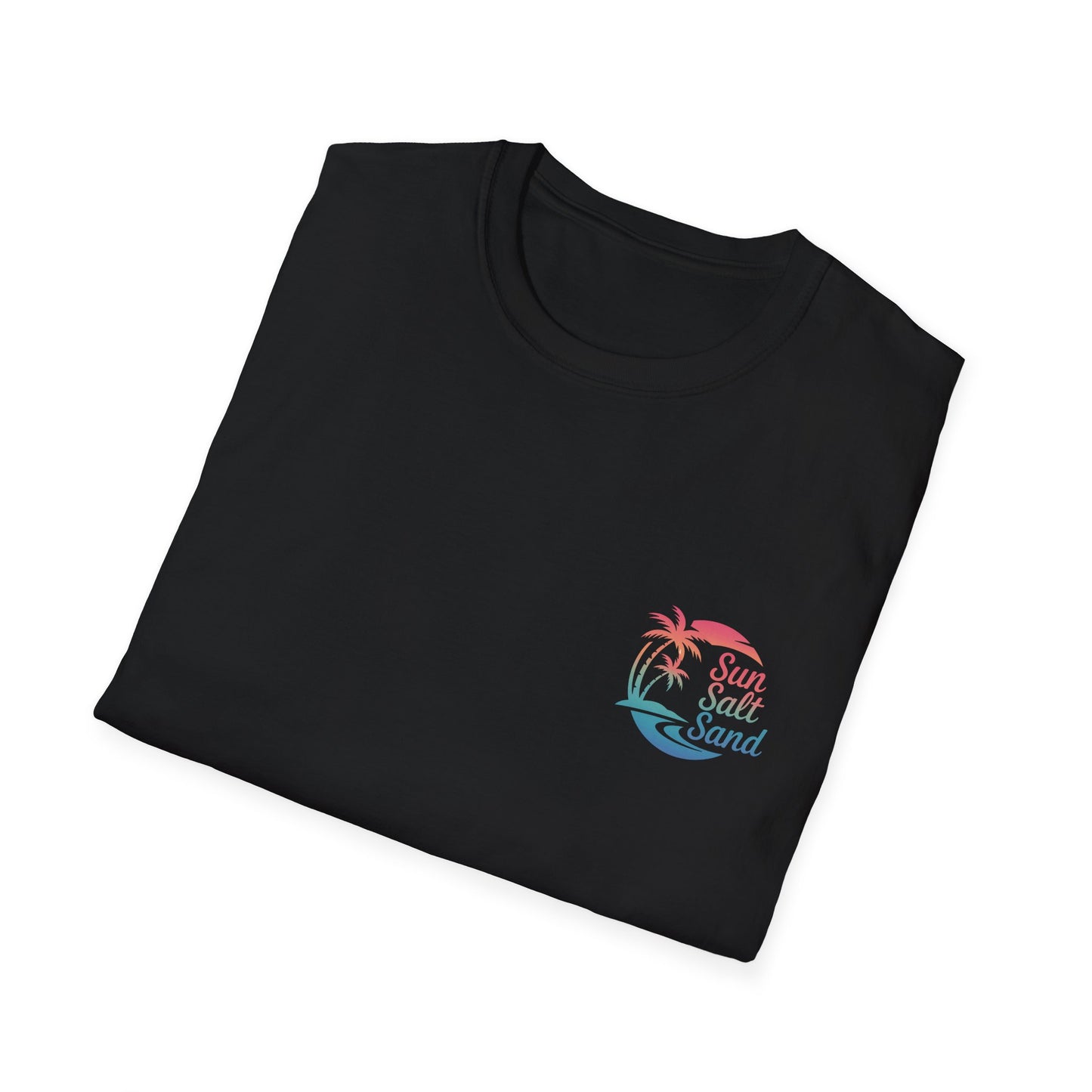 Mermaid Vibes  Sun • Salt • Sand — Coastal Vibes Pocket-Back T-Shirt | Unisex