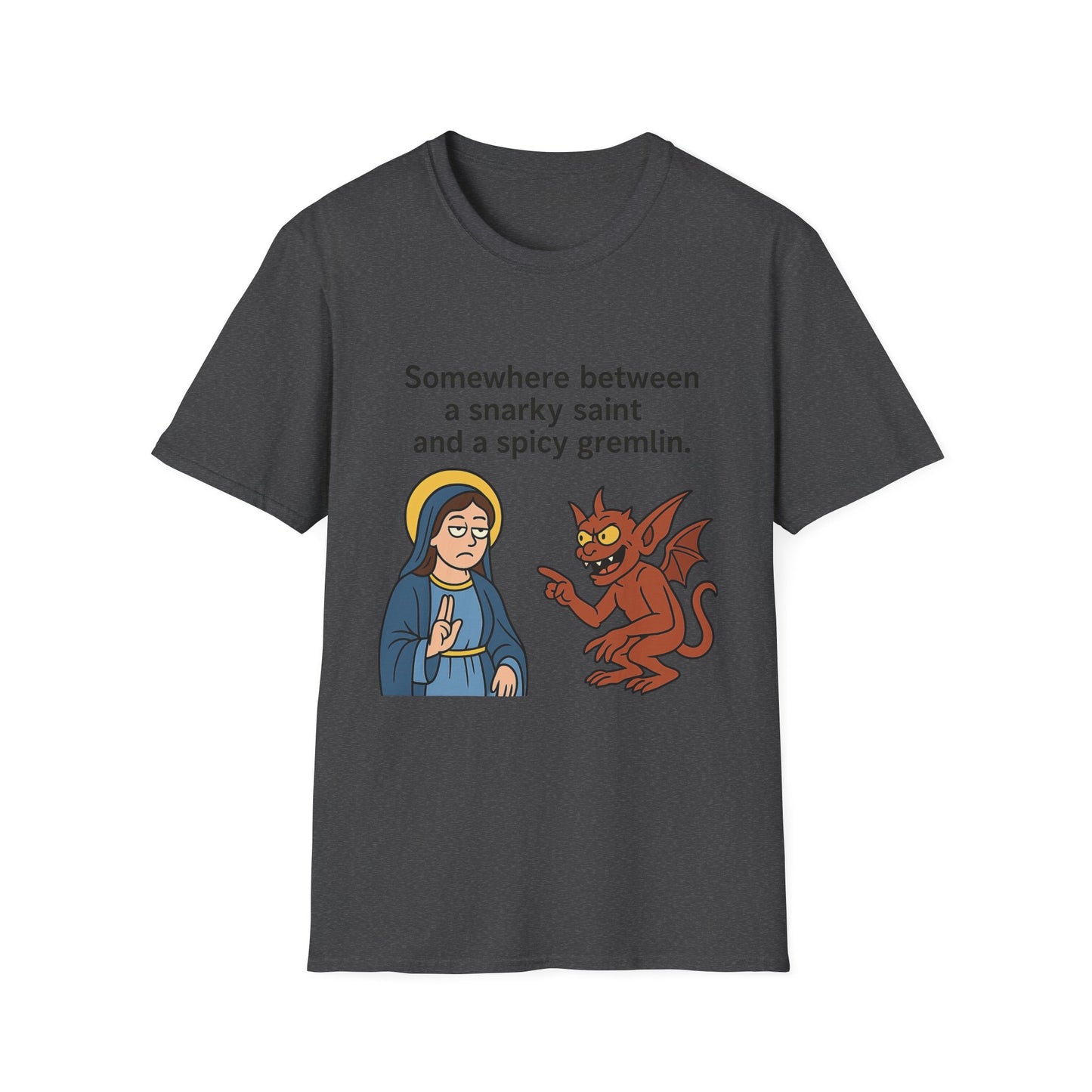 Snarky Saint x Spicy Gremlin Unisex T-Shirt