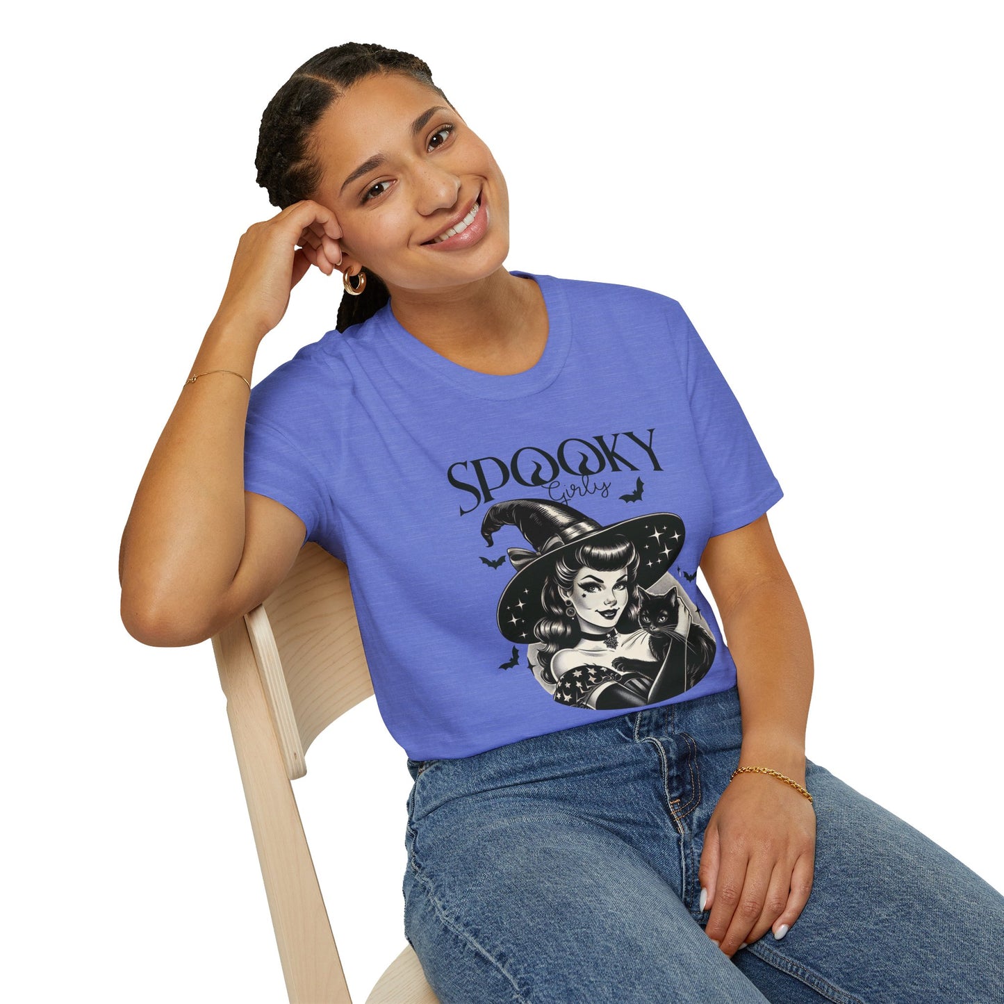 Spooky Girly - Unisex Softstyle T-Shirt