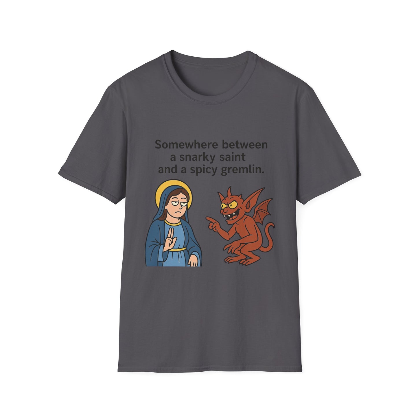 Snarky Saint x Spicy Gremlin Unisex T-Shirt