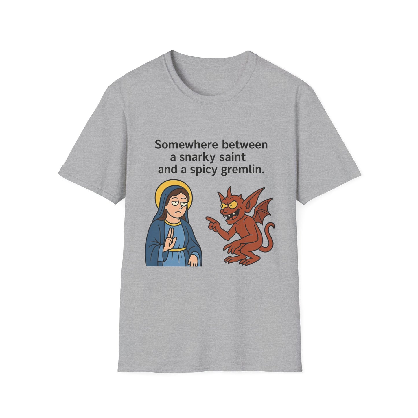 Snarky Saint x Spicy Gremlin Unisex T-Shirt