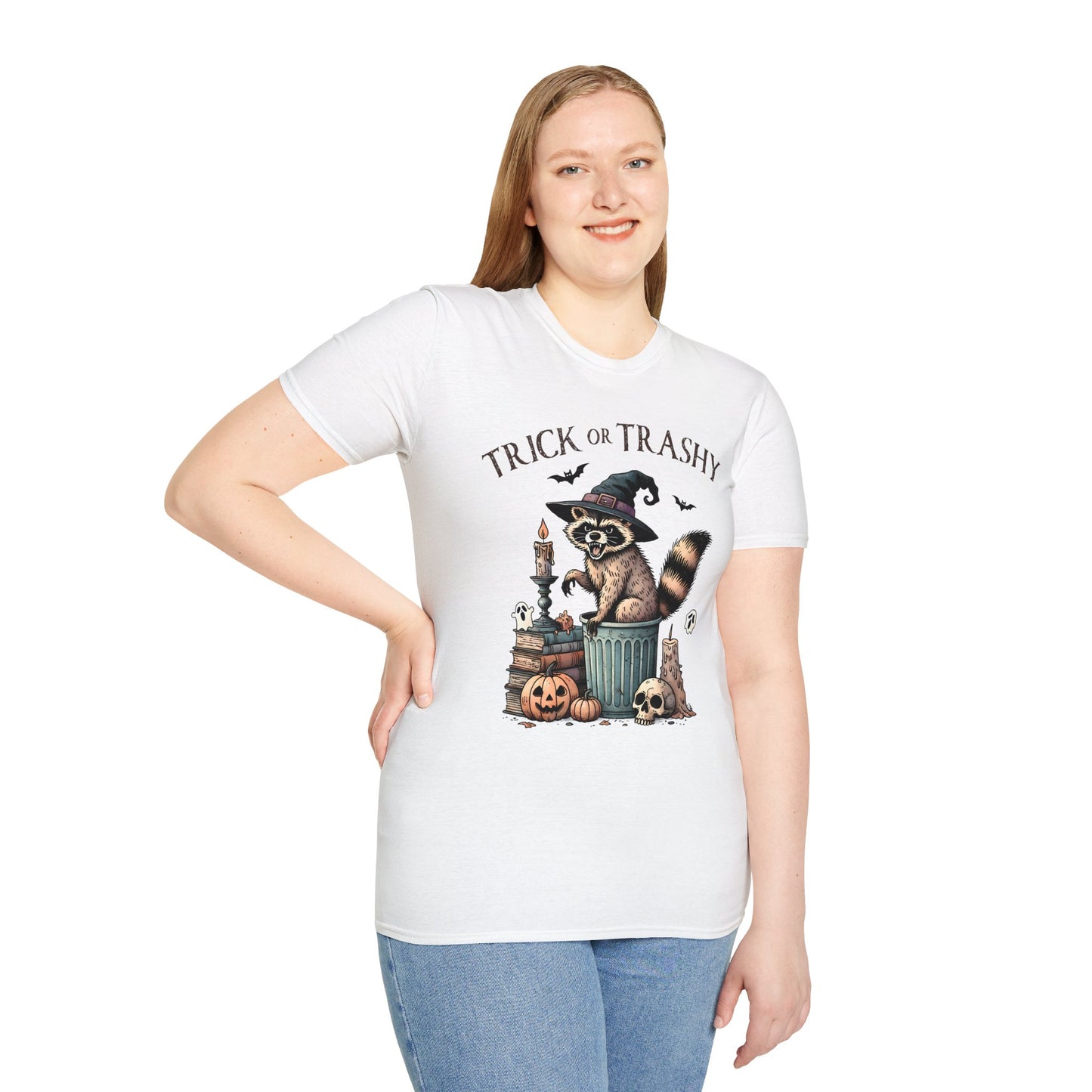 Trick or Trashy - Unisex Softstyle T-Shirt