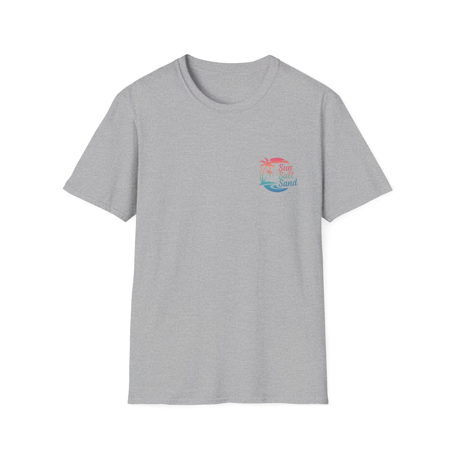 Mermaid Vibes  Sun • Salt • Sand — Coastal Vibes Pocket-Back T-Shirt | Unisex