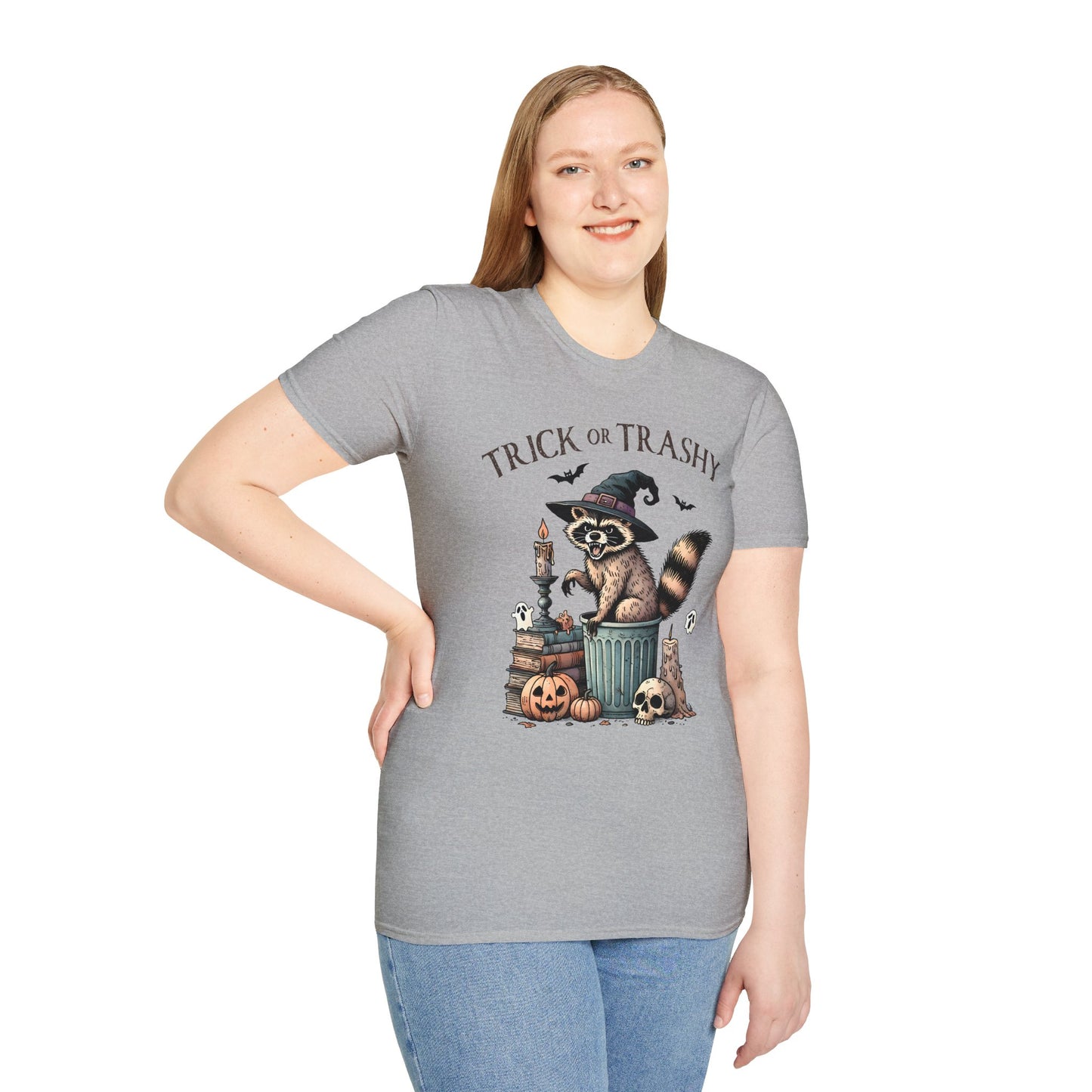 Trick or Trashy - Unisex Softstyle T-Shirt