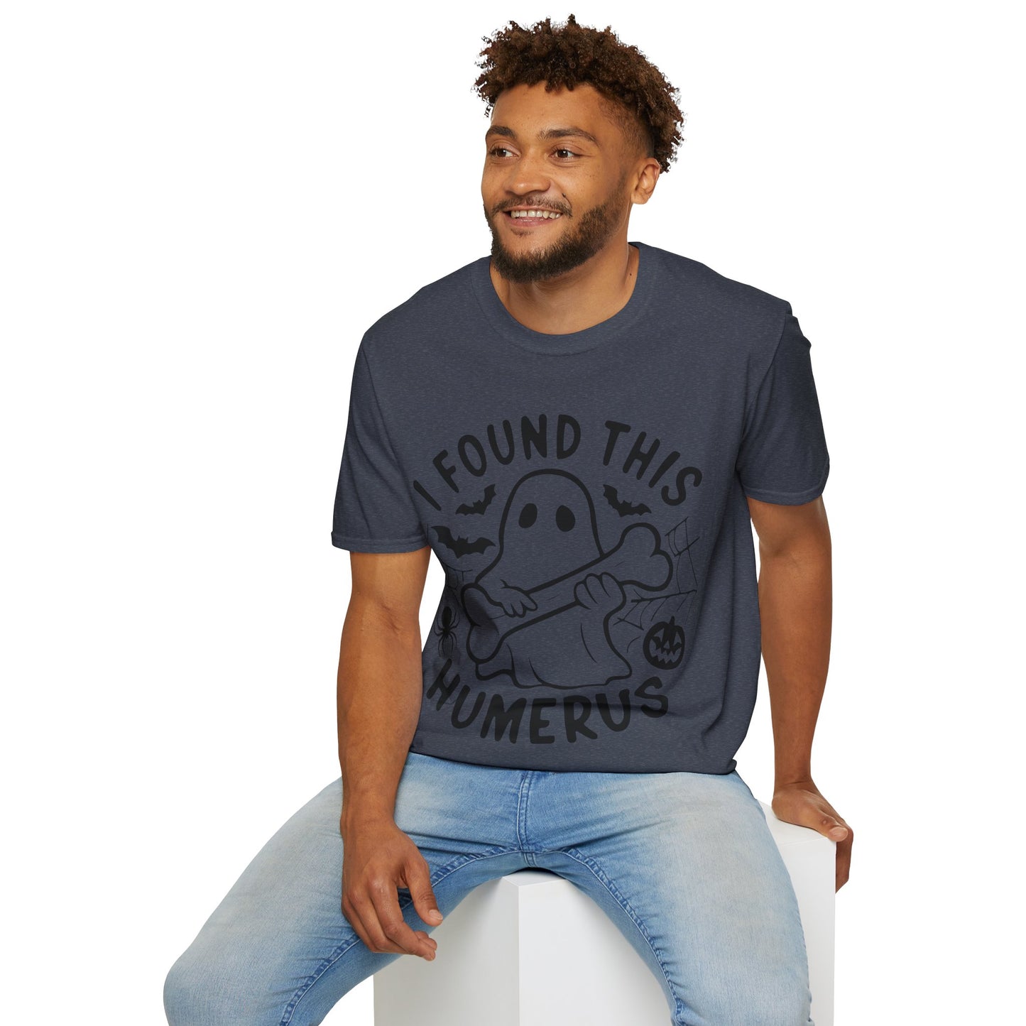 "I Found This Humerus” Unisex Softstyle T-Shirt