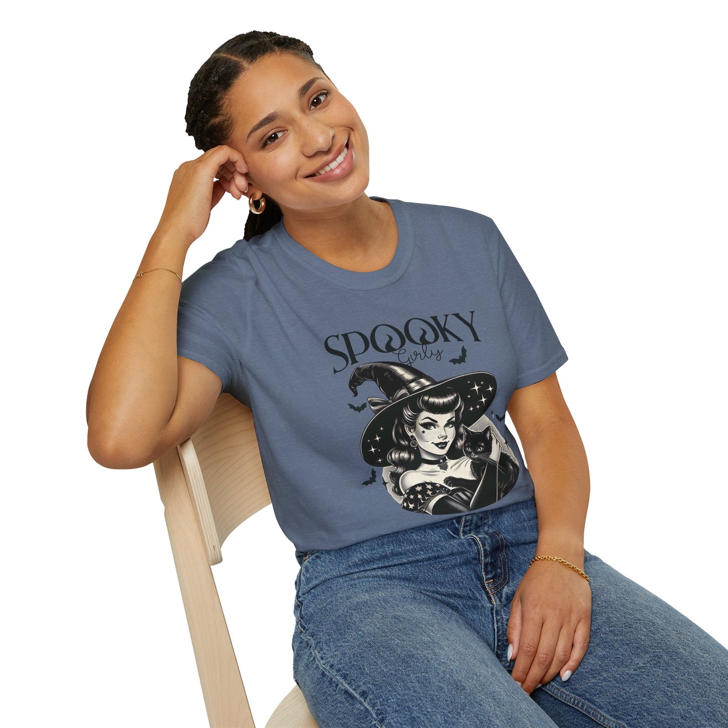 Spooky Girly - Unisex Softstyle T-Shirt