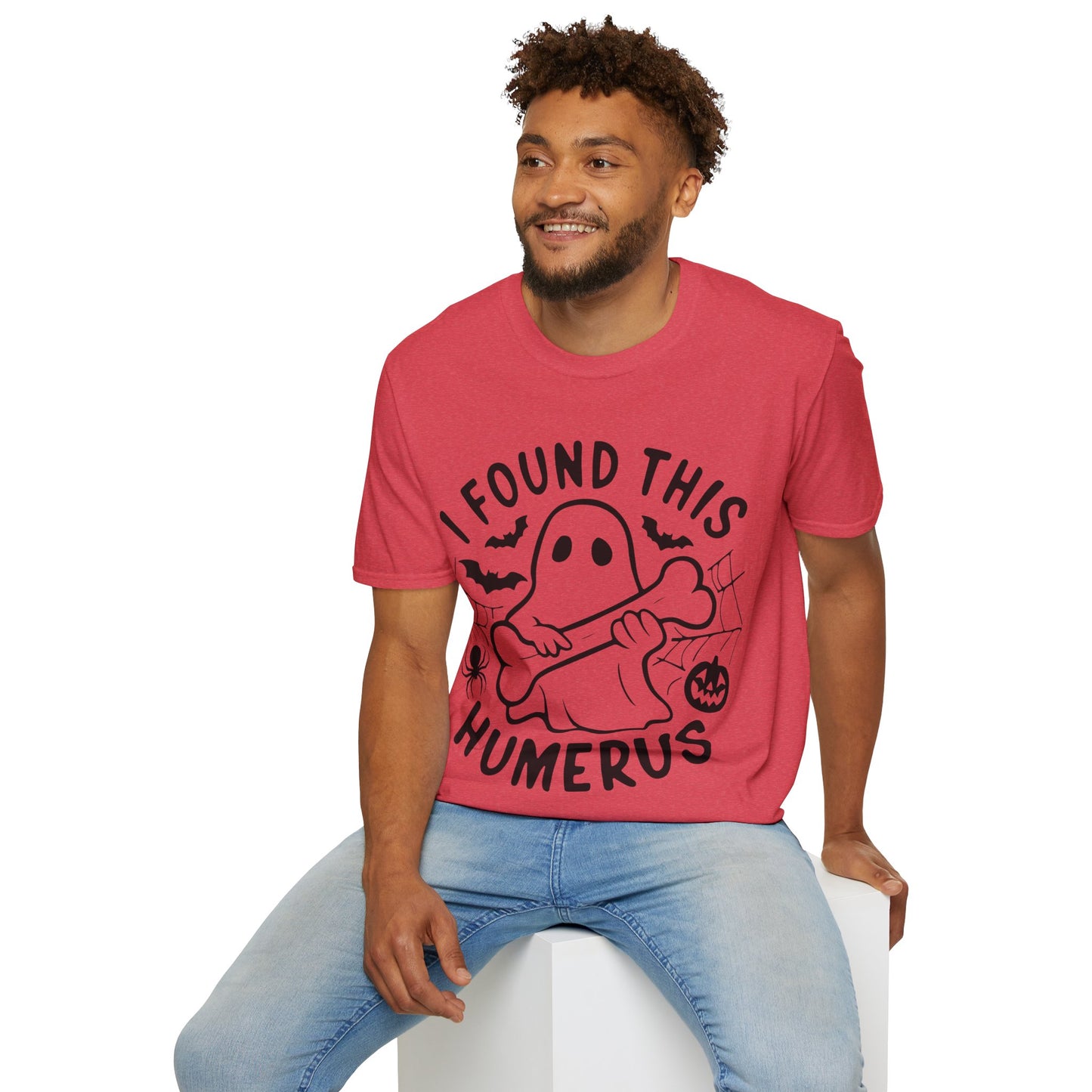 "I Found This Humerus” Unisex Softstyle T-Shirt