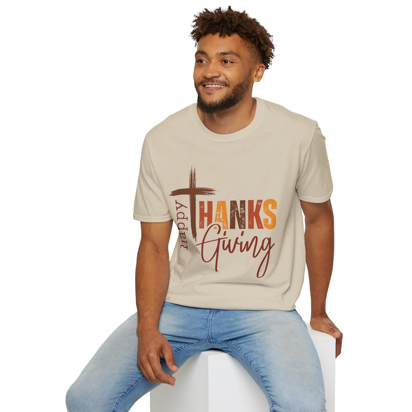 Grateful Thanksgiving Tee, Celebrate with Family, Fall Apparel, Harvest Festival Shirt, Religious Thanksgiving Gift, Autumn Wardrobe