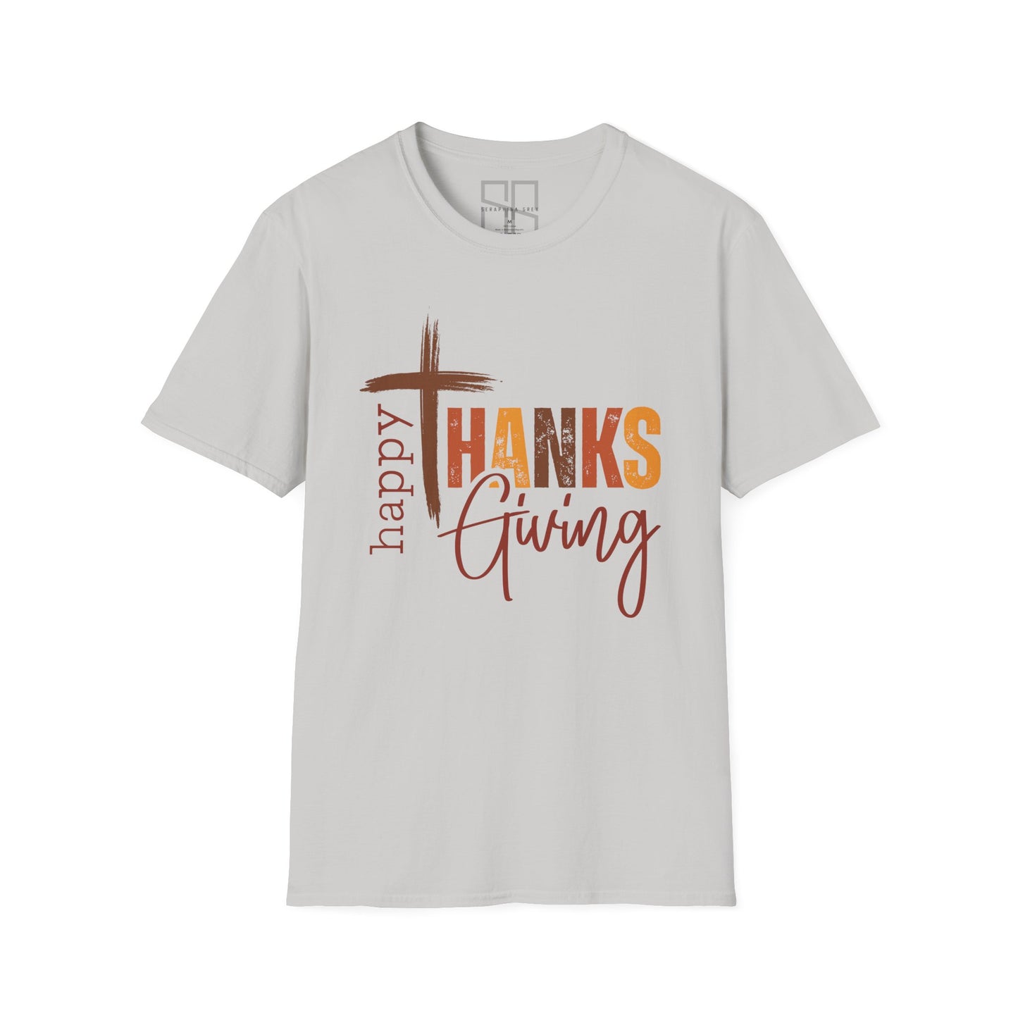 Grateful Thanksgiving Tee, Celebrate with Family, Fall Apparel, Harvest Festival Shirt, Religious Thanksgiving Gift, Autumn Wardrobe