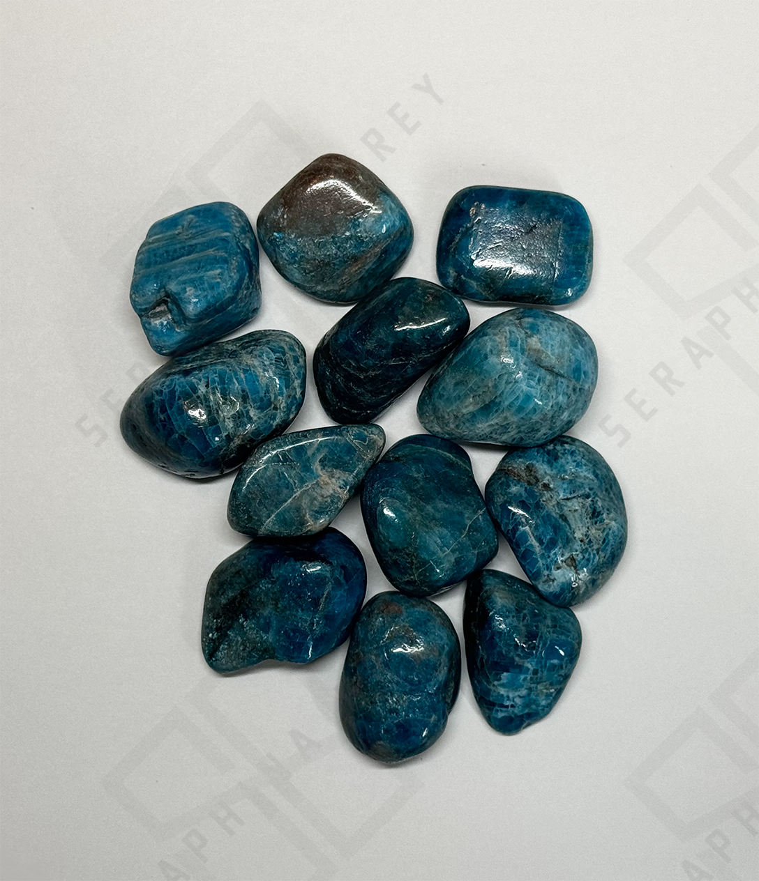 Apatite: The Stone of Manifestation and Clarity Tumbled Stone Pieces