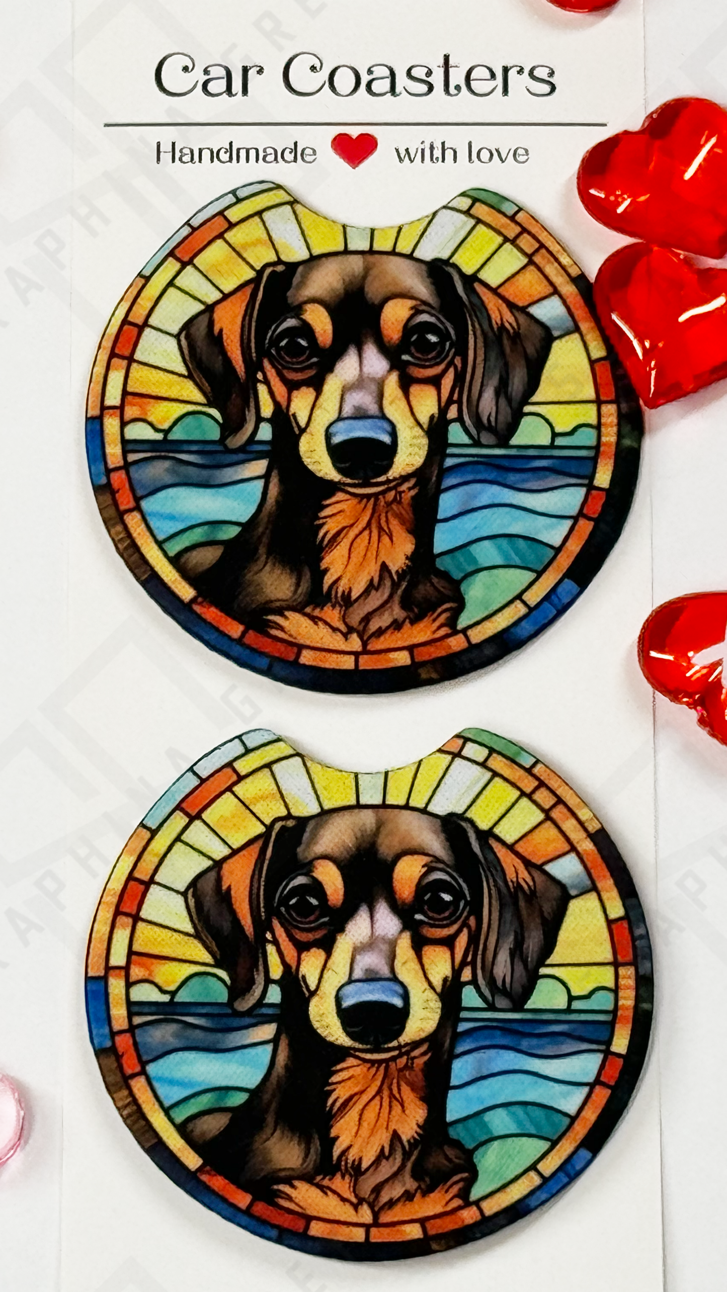 Car Coasters - Set of 2