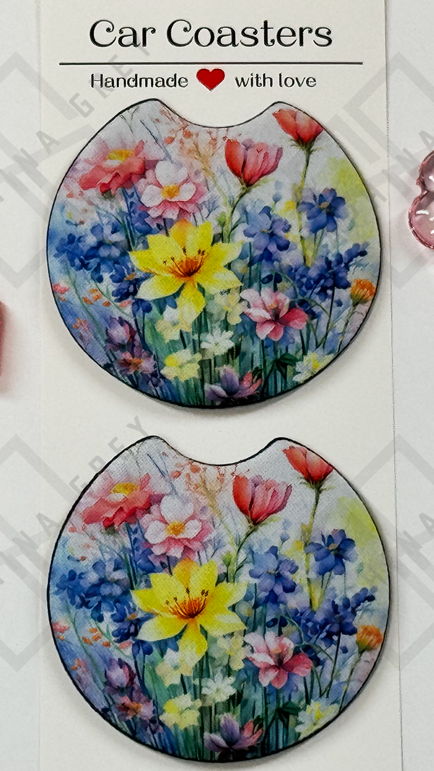 Car Coasters - Set of 2