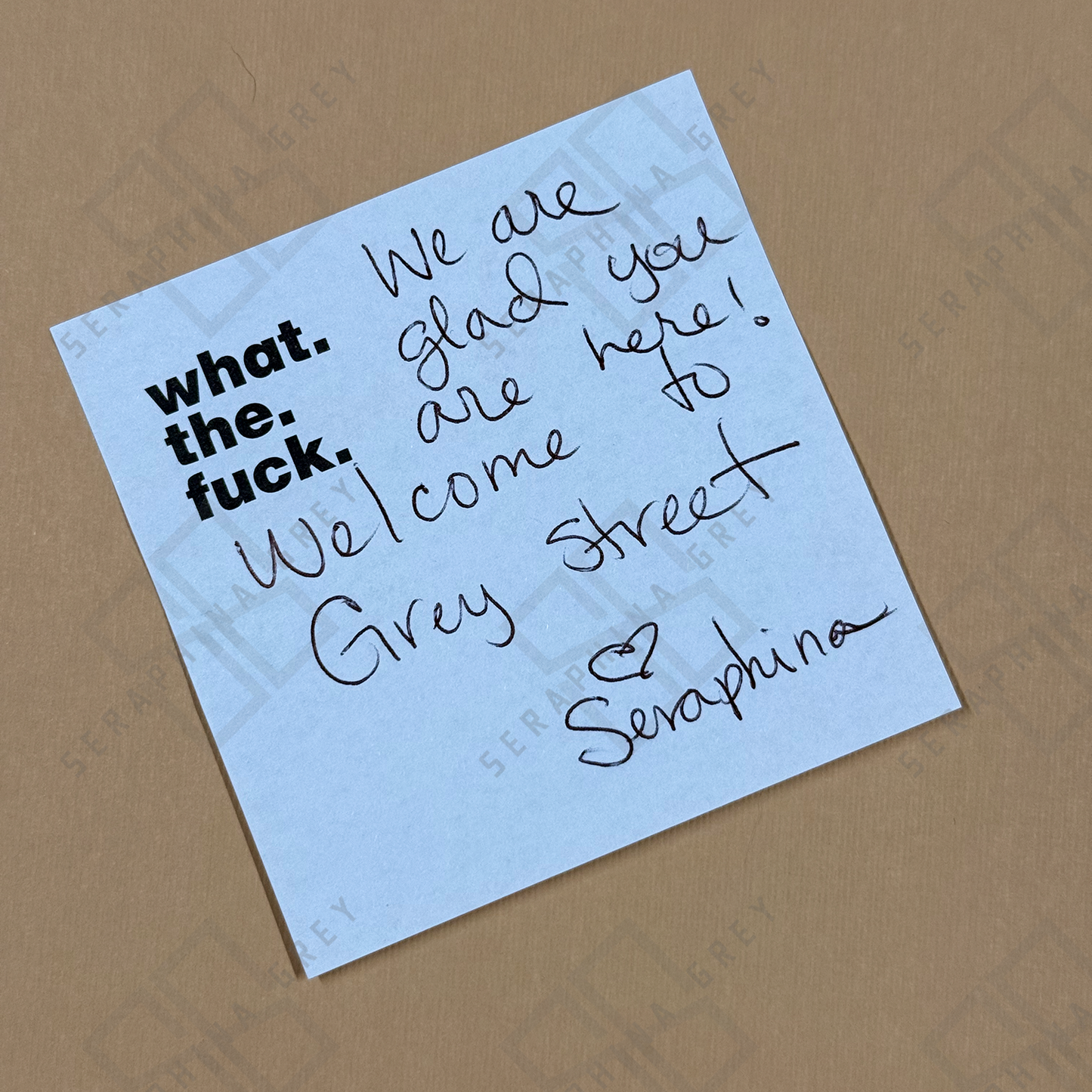 What. The. Fuck. — Sticky Notes